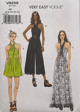 Load image into Gallery viewer, Sewing Pattern: Vogue V9259