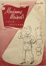 Load image into Gallery viewer, Vintage Sewing Pattern: Madame Weigel's 6567
