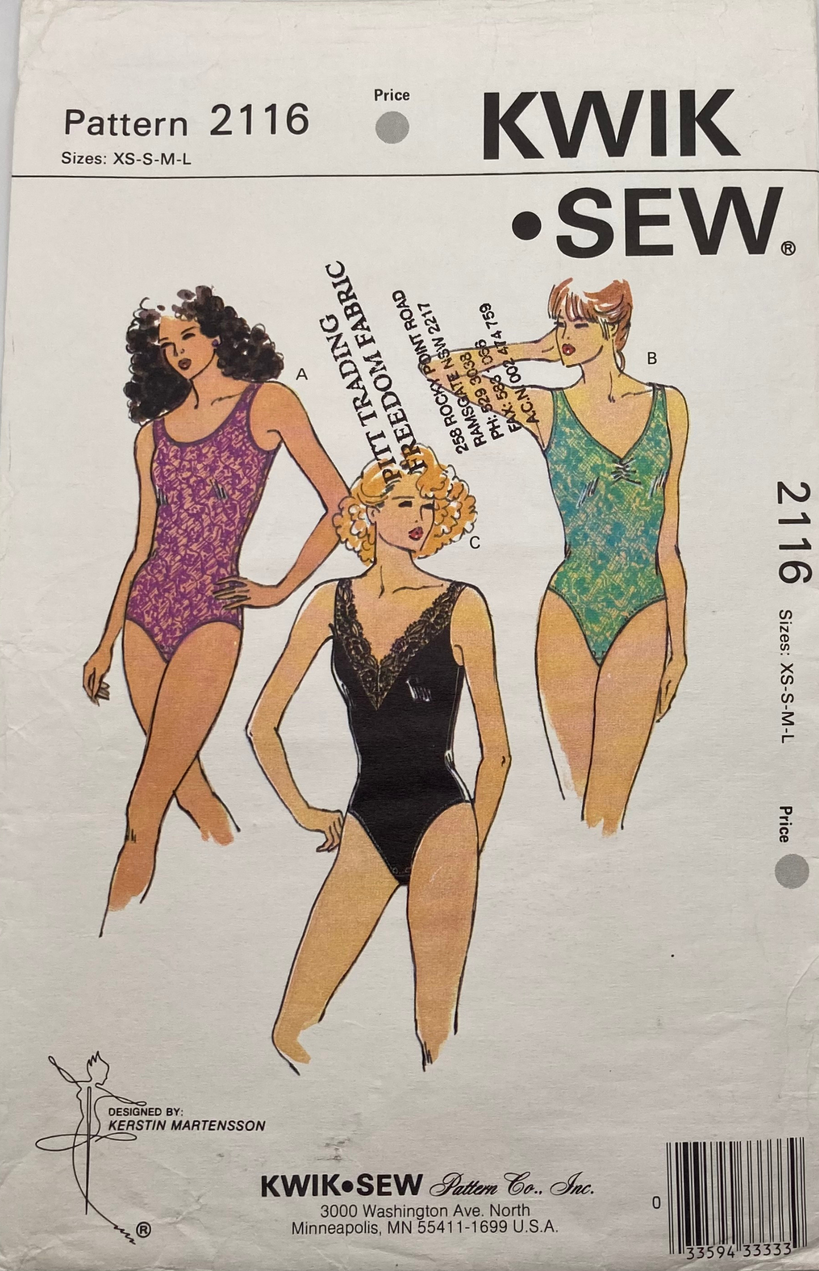 Vintage Sewing Pattern: Kwik Sew 2116 – Vintage Stitch Australia