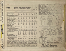 Load image into Gallery viewer, Vintage Sewing Pattern: McCalls 6483