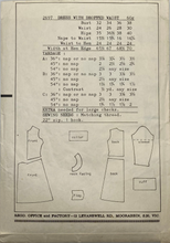 Load image into Gallery viewer, Vintage Sewing Pattern: Weigel's 2697