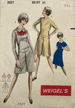 Load image into Gallery viewer, Vintage Sewing Pattern: Weigel's 2827