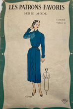 Load image into Gallery viewer, Vintage Sewing Pattern: Les Patrons Favoris 1.10.351