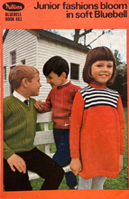 Load image into Gallery viewer, Patons Junior Fashions Bluebell Booklet 883