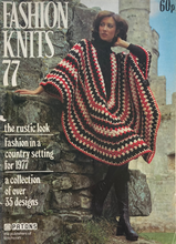 Load image into Gallery viewer, Vintage Knitting & Crochet Book Fashion Knits 77