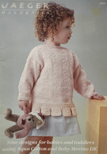 Load image into Gallery viewer, Jaeger Handknits for Babies & Toddlers Book JB04