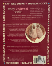 Load image into Gallery viewer, Easy Knitted Socks by Jeanette Trotman