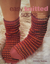 Load image into Gallery viewer, Easy Knitted Socks by Jeanette Trotman