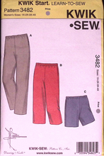 Load image into Gallery viewer, Vintage Sewing Pattern: Kwik Sew 3482