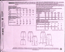 Load image into Gallery viewer, Sewing Pattern: McCalls M6933