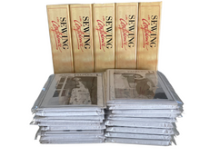 Load image into Gallery viewer, Vintage Sewing With Confidence Complete 5 Folder Series & 20 Sewing Patterns.