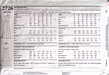 Load image into Gallery viewer, Vintage Sewing Pattern: Style 2726