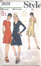 Load image into Gallery viewer, Vintage Sewing Pattern: Style 3629
