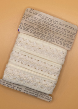 Load image into Gallery viewer, Cream Lace 2cm x 8m