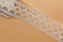 Load image into Gallery viewer, Cream Lace 2cm x 8m