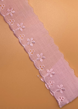 Load image into Gallery viewer, Embroidered Cotton Lace