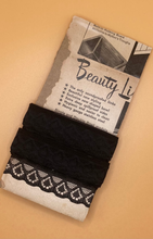 Load image into Gallery viewer, Black Nylon Lace