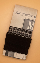 Load image into Gallery viewer, Black Nylon Lace