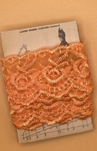 Load image into Gallery viewer, Double Edge Scolloped Lace