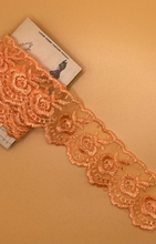 Load image into Gallery viewer, Double Edge Scolloped Lace