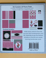 Load image into Gallery viewer, Fundamentals Card Making Kits x 4