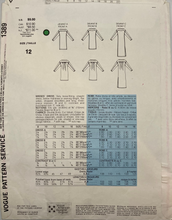 Load image into Gallery viewer, Sewing Pattern: Vogue 1389