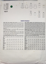 Load image into Gallery viewer, 1994 Vintage Sewing Pattern: Vogue 1517