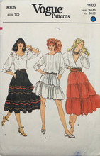 Load image into Gallery viewer, 1970's Vintage Sewing Pattern: Vogue 8305