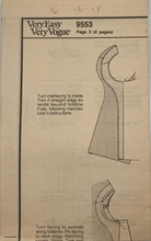 Load image into Gallery viewer, Sewing Pattern: Vogue 9553