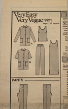 Load image into Gallery viewer, Sewing Pattern: Vogue 9921
