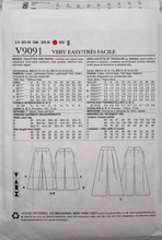 Load image into Gallery viewer, Sewing Pattern : Vogue V9091