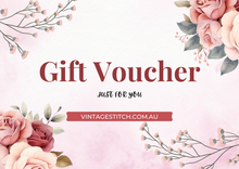 Load image into Gallery viewer, Vintage Stitch Australia Gift Card