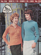Load image into Gallery viewer, Patons Knitting Book No.556