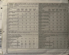 Load image into Gallery viewer, Sewing Pattern: McCalls 3019