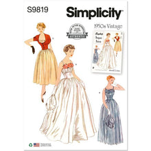 Load image into Gallery viewer, Reproduction Sewing Pattern: Simplicity S9819