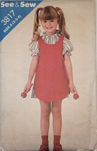 Load image into Gallery viewer, 1980's Vintage Sewing Pattern: See & Sew 3817