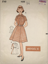 Load image into Gallery viewer, 1960's Vintage Sewing Pattern: Weigel's 2743