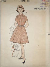 Load image into Gallery viewer, 1960's Vintage Sewing Pattern: Weigel's 2743