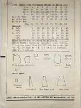 Load image into Gallery viewer, 1960's Vintage Sewing Pattern: Weigel's 2743