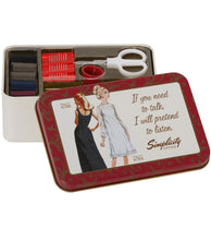 Load image into Gallery viewer, Simplicity Vintage Sewing Notion Tin