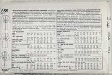 Load image into Gallery viewer, 1989 Vintage Sewing Pattern: Simplicity 9359