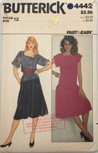 Load image into Gallery viewer, 1970’s Vintage Sewing Pattern: Butterick: 4442