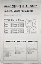 Load image into Gallery viewer, 1997 Vintage Sewing Pattern: Burda 3157
