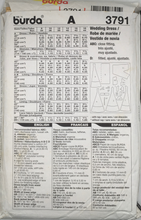 Load image into Gallery viewer, 1995 Vintage Sewing Pattern: Burda 3791