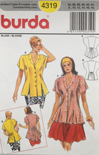 Load image into Gallery viewer, 1993 Vintage Sewing Pattern: Burda 4319