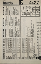 Load image into Gallery viewer, 1992 Vintage Sewing Pattern: Burda 4427