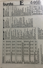 Load image into Gallery viewer, 1992 Vintage Sewing Pattern: Burda 4468
