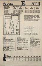 Load image into Gallery viewer, 1990 Vintage Sewing Pattern: Burda 5119