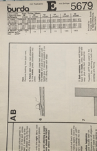 Load image into Gallery viewer, 1988 Vintage Sewing Pattern: Burda 5679