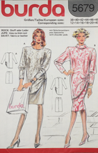Load image into Gallery viewer, 1988 Vintage Sewing Pattern: Burda 5679